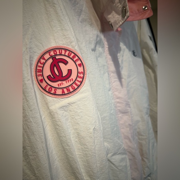 Juicy Couture Cream and Pink Utility Jacket - Picture 2 of 3